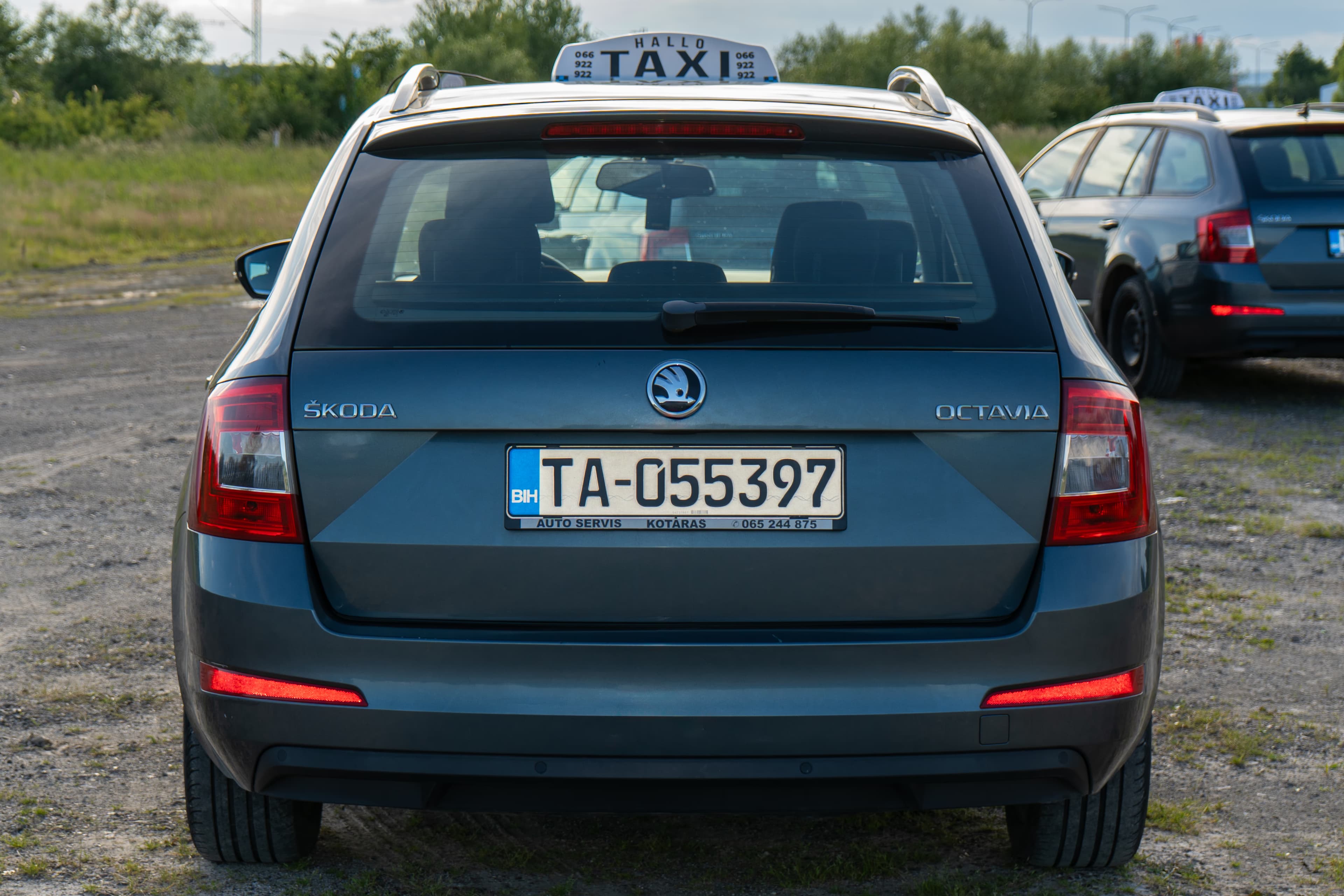 Škoda Octavia - Zadnja strana