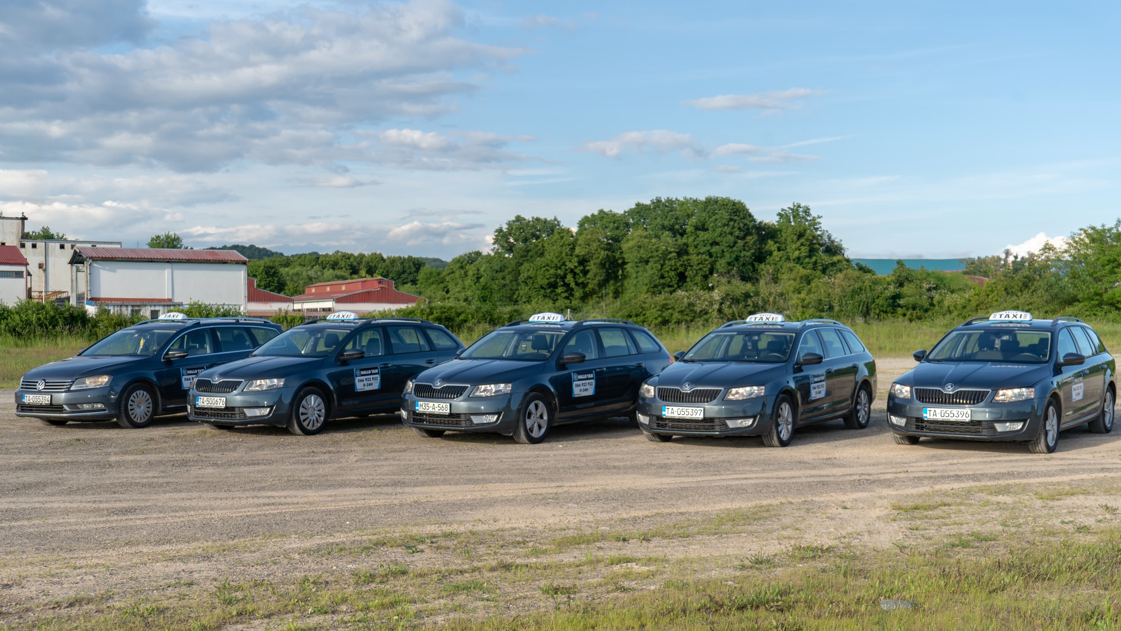 Taxi service background